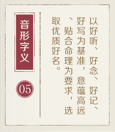 合肥起名流程五